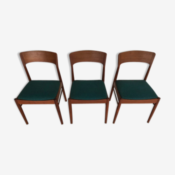 Set of three Scandinavian chairs - 1960