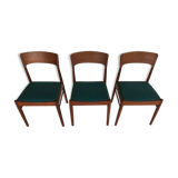 Set of three Scandinavian chairs - 1960