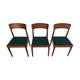 Set of three Scandinavian chairs - 1960