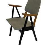 Vintage Palais De Tokyo armchair by Zwager Ermeloo, 1950's design