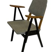 Fauteuil vintage Palais De Tokyo par Zwager Ermeloo, design 1950