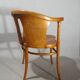 Office chair No. 1 by Thonet with a "oak-like" patina from the late 19th century.