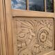 Art deco glass-glazed parisian wardrobe
