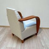 Spanish Club Chair in Beech and Plywood, 1990s