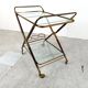 Vintage italian serving trolley style Cesare Lacca, 1950s