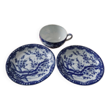 Lot tasse et 2 sous tasses anciennes Japonaises