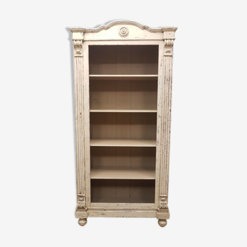 White bookcase