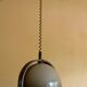 Temde Leuchten pendant lamp lucid and vintage teak