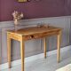 Renovated antique chestnut desk with shell handle | fernand