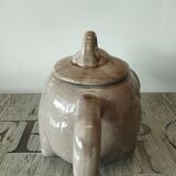 Enamelled ceramic elephant teapot
