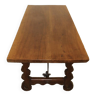 Spanish 19th century walnut table