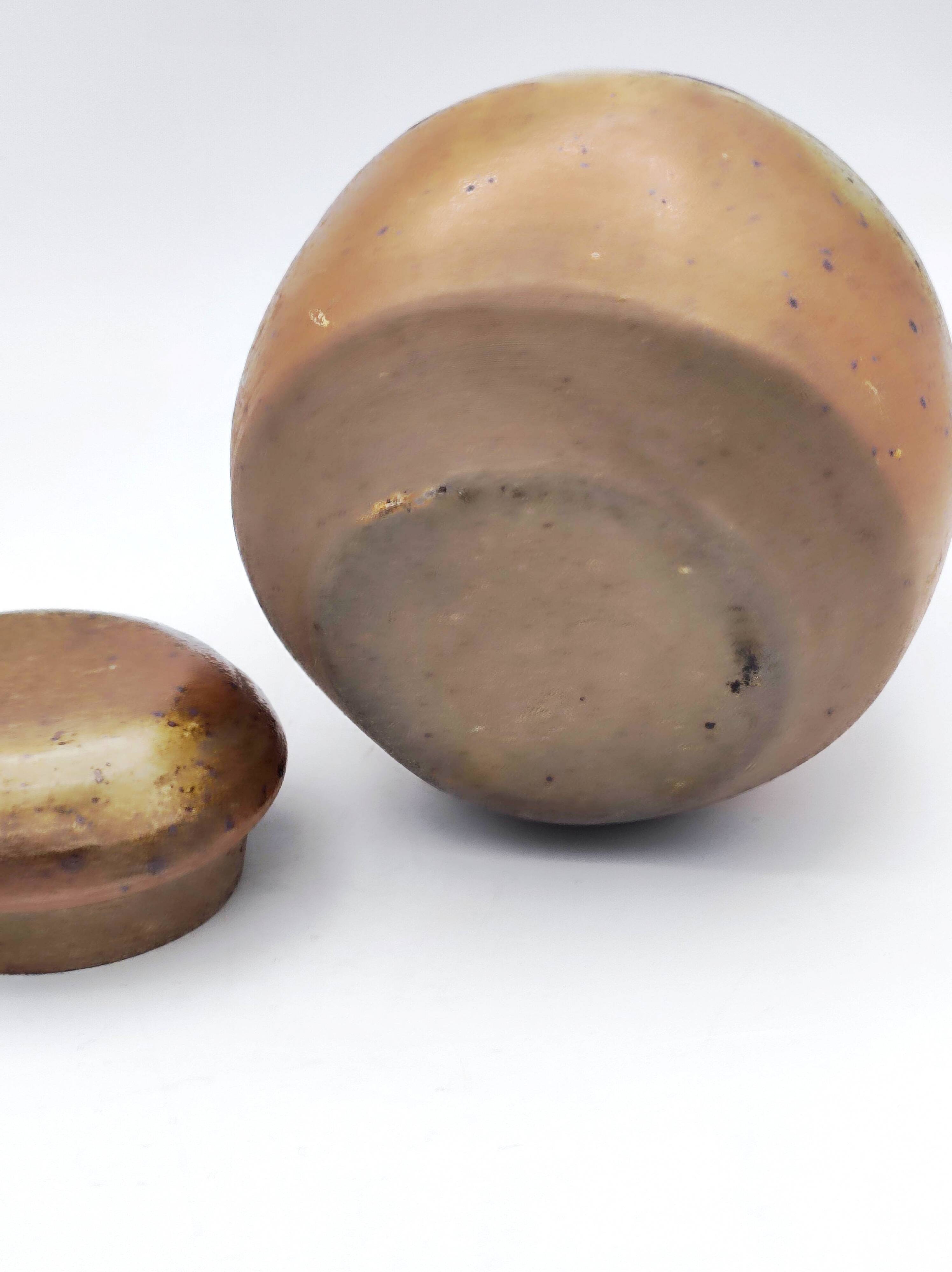 Stoneware box by Charles Gaudry