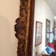 Old moroir in gilded wood 62x112cm