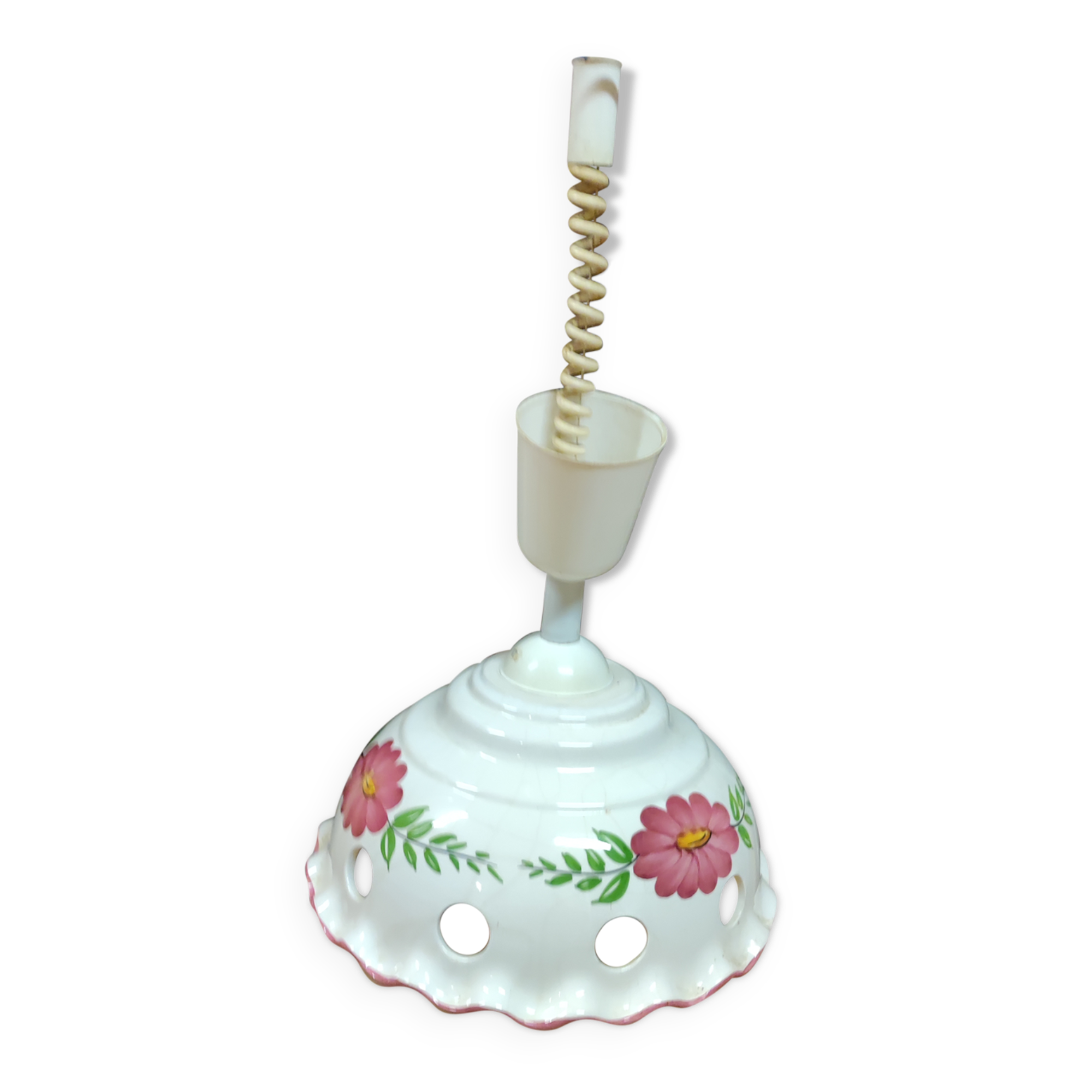 Ceramic chandelier
