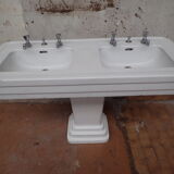 Double sink, rectangle, 3 steps