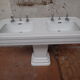 Double sink, rectangle, 3 steps