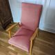 Fauteuil scandinave pieds compas