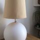 Lampe FDC Charolles en faïence, années 80