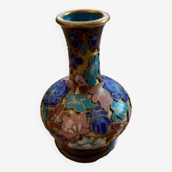 Vase cloisonné chinois