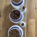 Biot earthenware lot of five pieces Corsican edition, very rare.