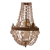 Art Deco chandelier with pendants