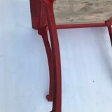 Side table red from China 50s
