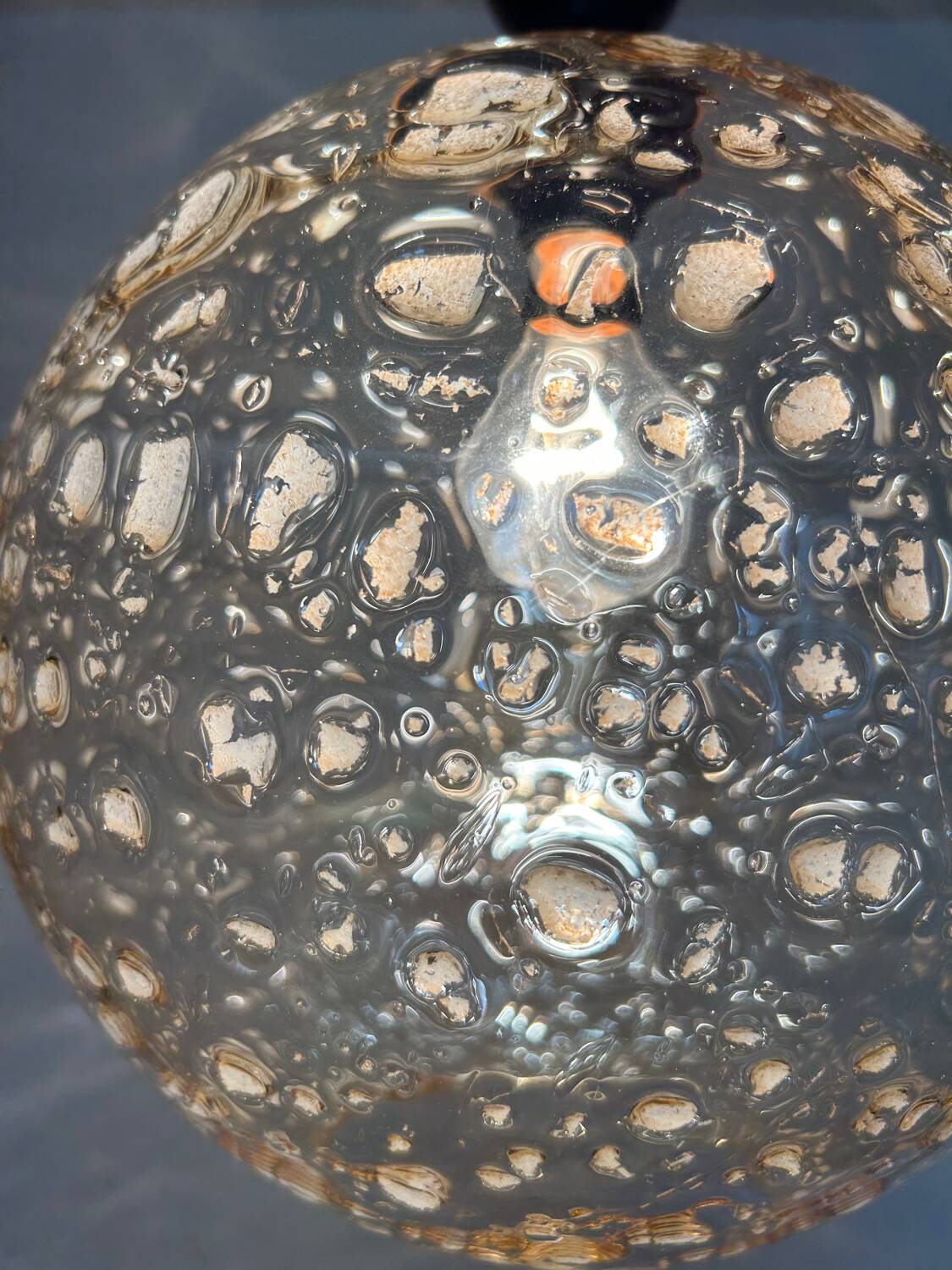 Blown Murano glass chandelier from the 70s