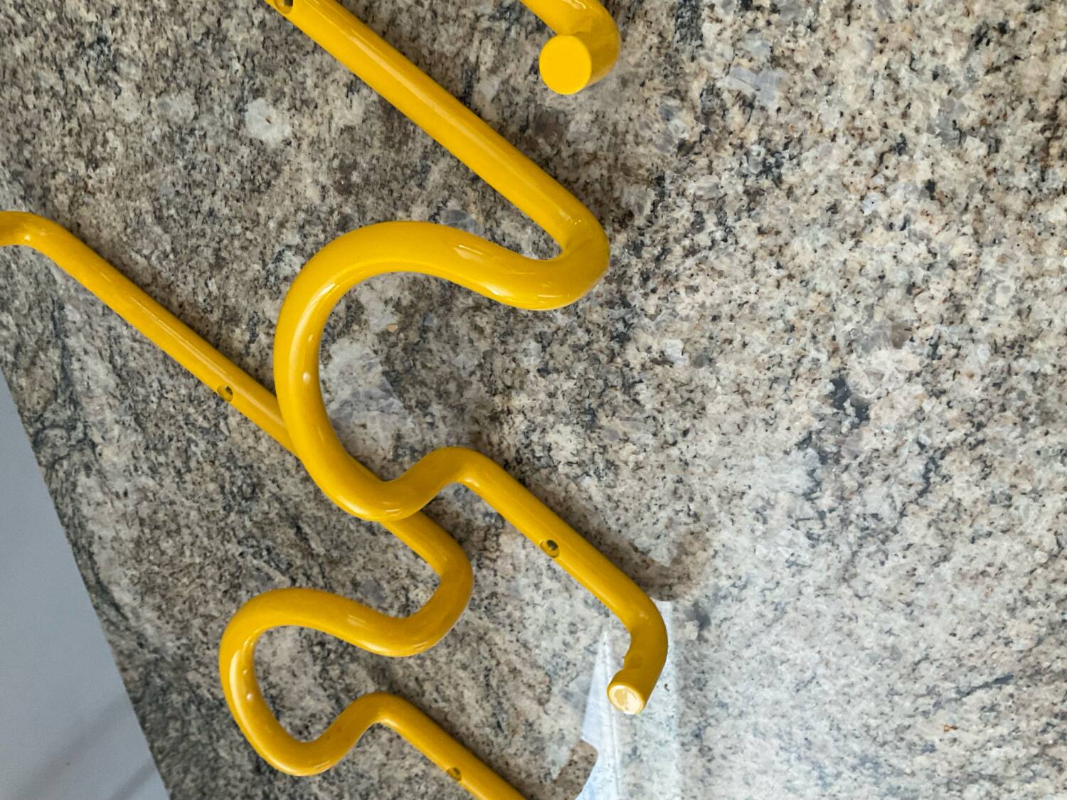 Series of 4 “Taka” hooks by Cesar Rota Nodari Acerbis