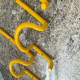 Series of 4 “Taka” hooks by Cesar Rota Nodari Acerbis