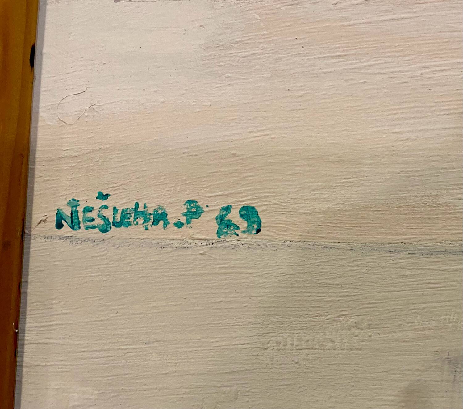 Modern geometric table