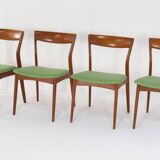 Ensemble de 4 chaises de salle à manger R. Borregaard pour Viborg
