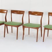 Ensemble de 4 chaises de salle à manger R. Borregaard pour Viborg