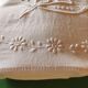 Old monogrammed fabric