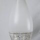 Lunel vintage textured glass pendant light, 1960s French design