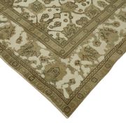 Hand-Knotted Anatolian Antique 1970s 280 cm x 376 cm Beige Wool Carpet