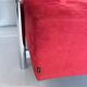 Red Alcantara Arthe Lounge Chair By Cor