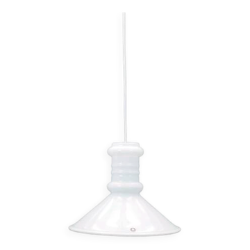 Lampe suspendue, design danois, années 1970, production : Holmegaard