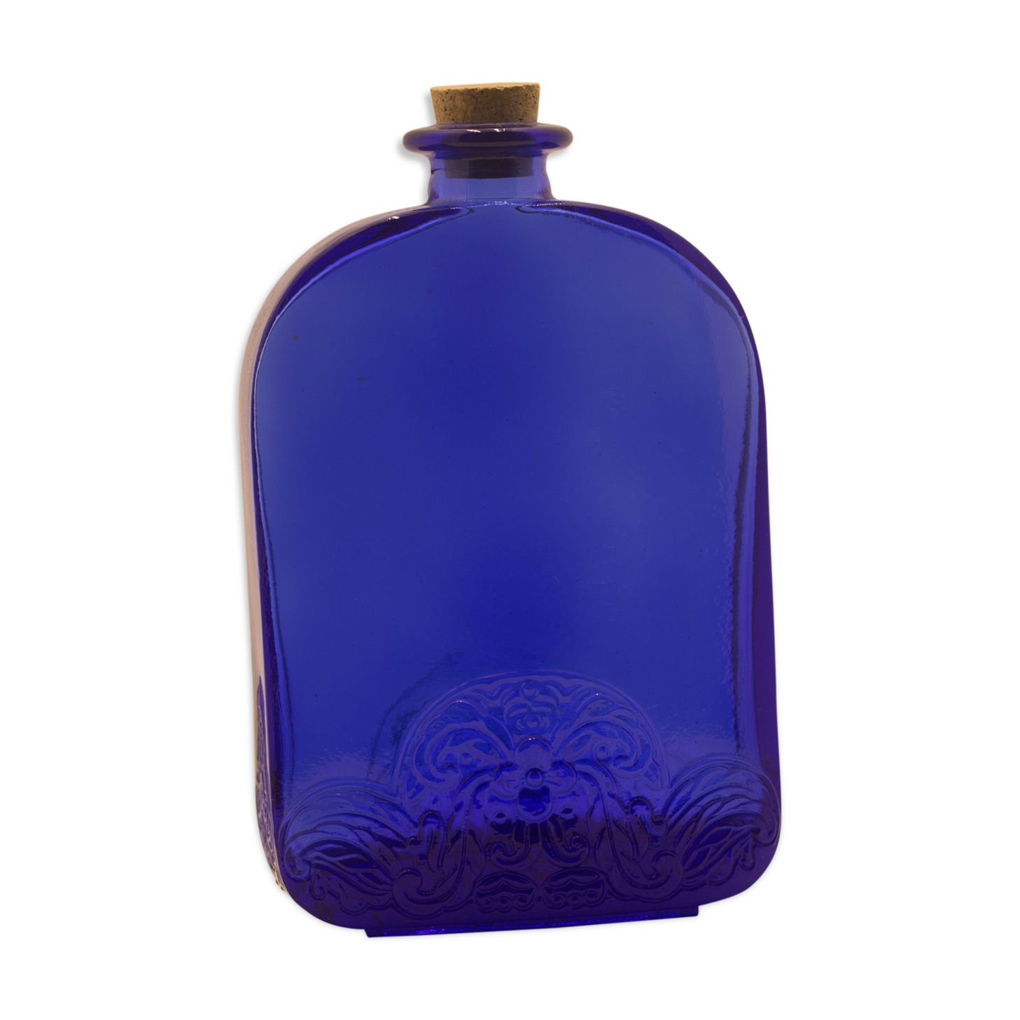 Cobalt blue bottle art deco Strip