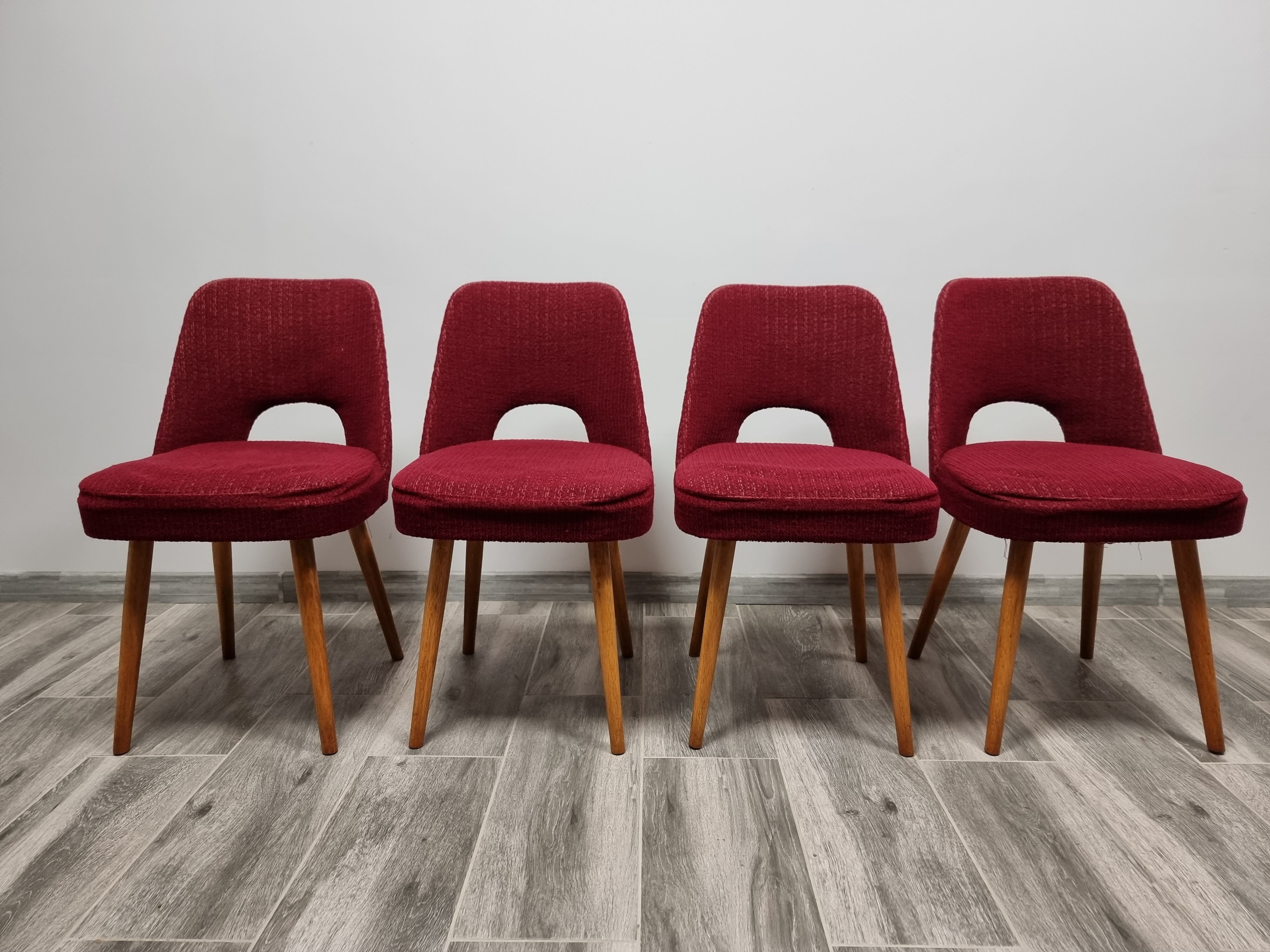 4 dining chairs by Oswald Haerdtl