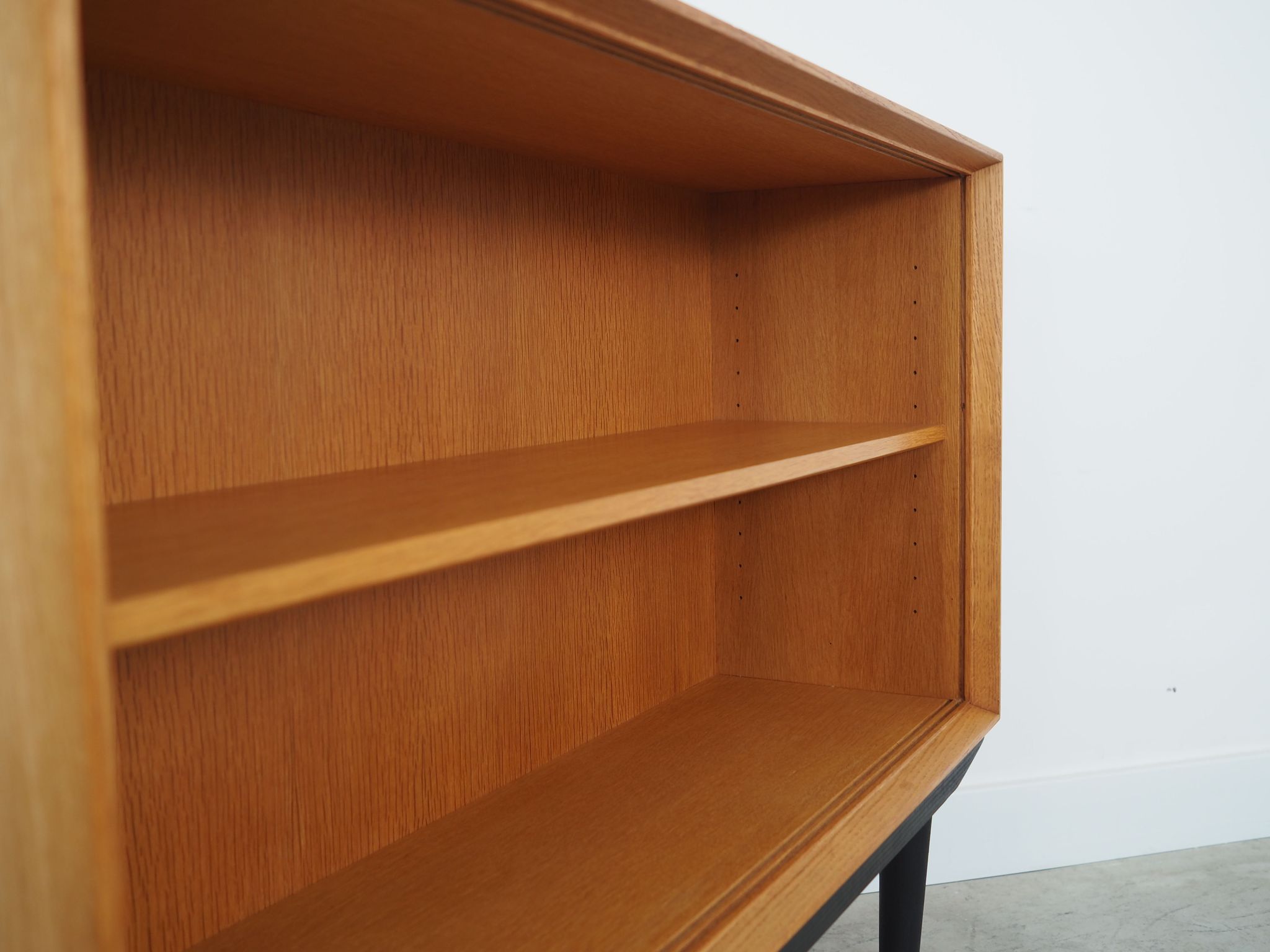 Ash bookcase, Danish design, 1970s, production Denmark