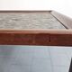 1960s Scandinavian coffee table in teak and schist