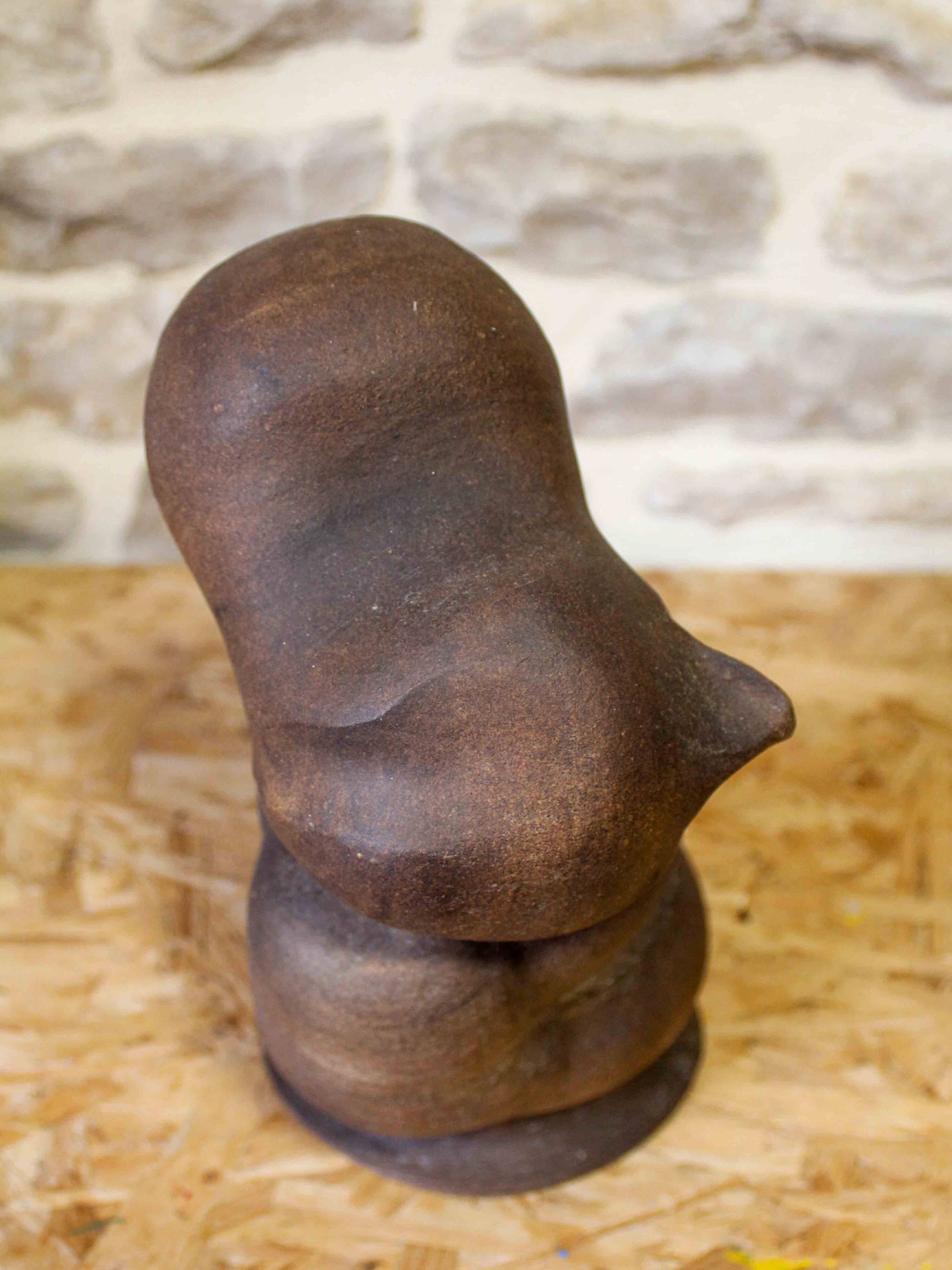 Contemporary sculpture in sandstone