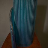 Lampe spirale bleue design signée Artco