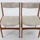 1960s Set of 4 Danish Teak Dining Chairs, Restored