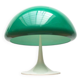 Mid-century green Italian table lamp Toledo by Luigi Massoni for Guzzini, 1960s.