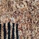 Handmade traditional pure wool Berber rug size 2/3m.