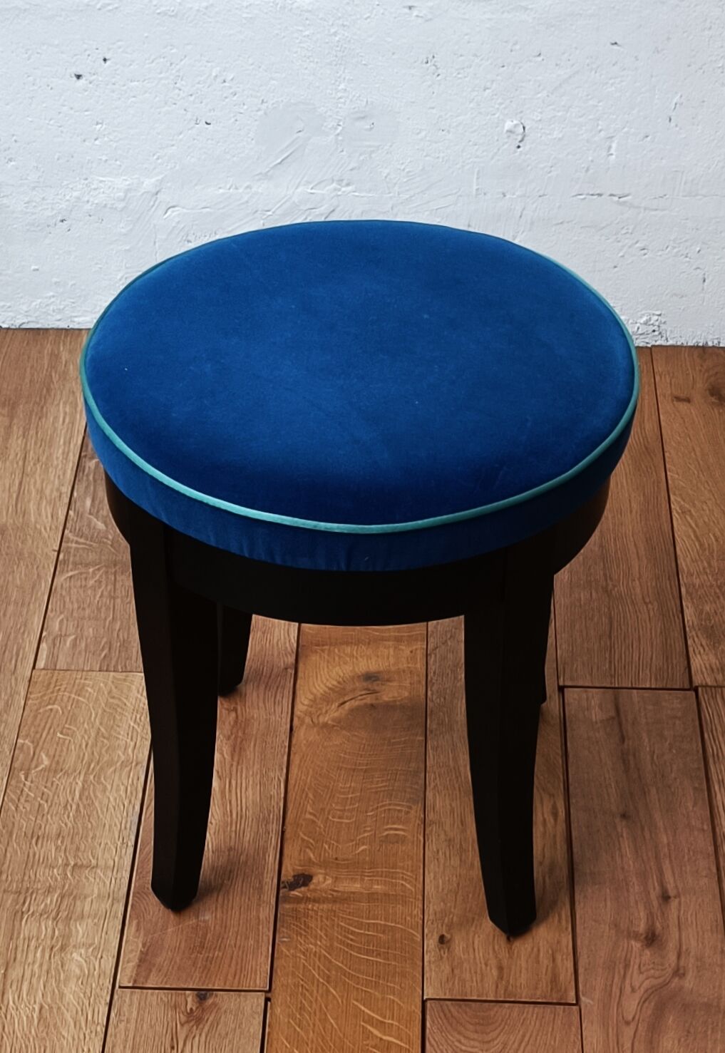 Tabouret en velours