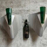 Pair of "trybeca" sconces by bernhard dessecker for ingo maurer, germany 19