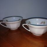 Tasses porcelaine