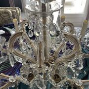 Lustre ancien cristal fabrication française
